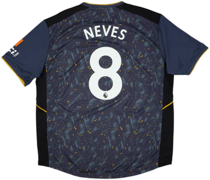 2021-22 Wolves Away Shirt Neves #8 - 8/10 - (XXL)
