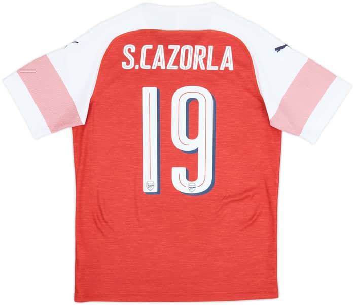 2018-19 Arsenal Home Shirt S.Cazorla #19 - 6/10 - (M)