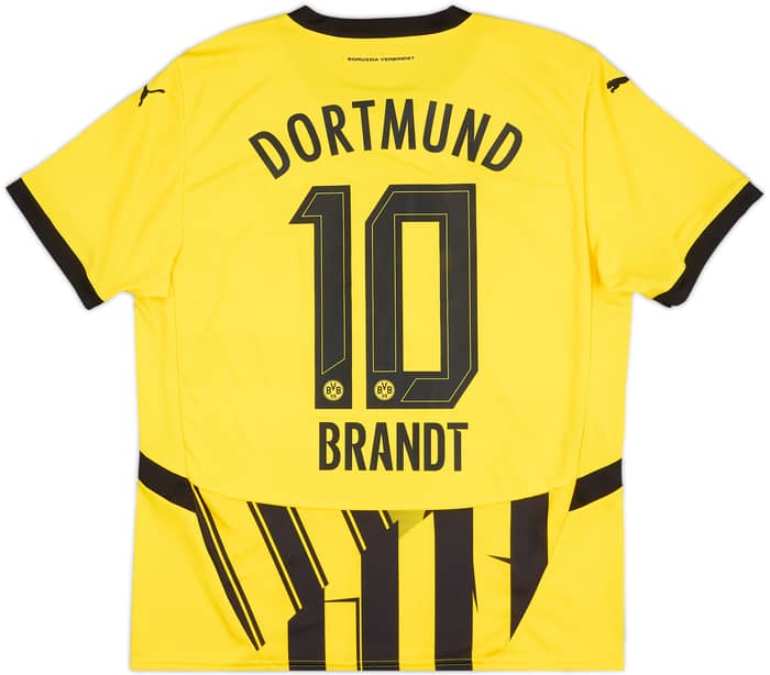 Camiseta de local de Copa del Borussia Dortmund 2024-25 Brandt #10 - 10/10 - (L)