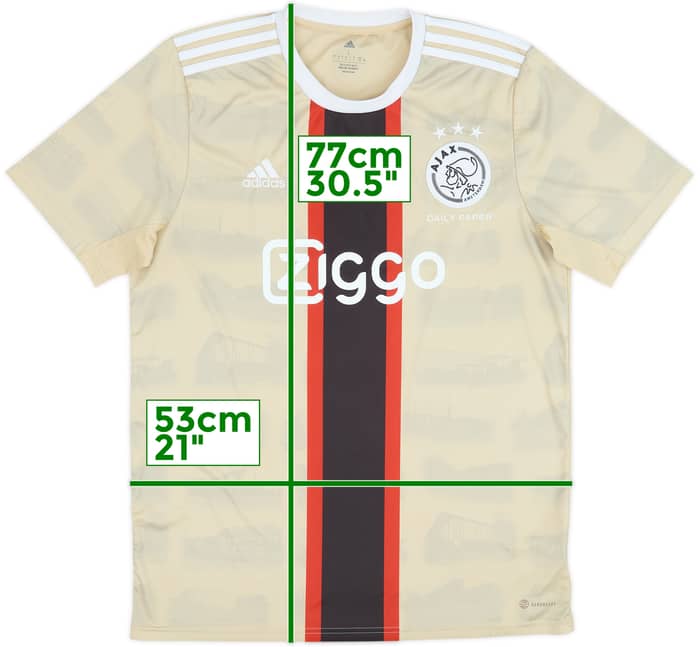 Camiseta de la tercera equipación de Ajax 2022-23 - 9/10 - (M)