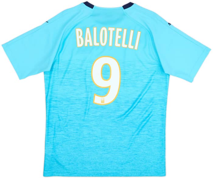 2018-19 Olympique Marseille Third Shirt Balotelli #9 - 10/10 - (M)