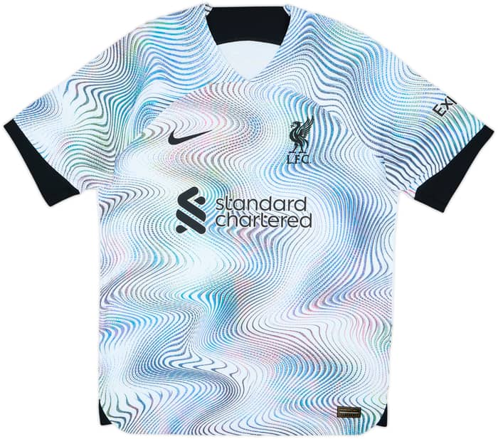Camiseta auténtica de visitante del Liverpool 2022-23 M.Salah #11 - 8/10 - (M)
