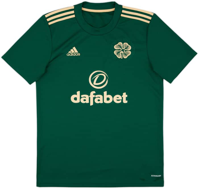 2021-22 Celtic Away Shirt - 10/10 - (M)