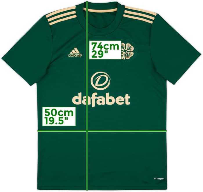2021-22 Celtic Away Shirt - 10/10 - (M)
