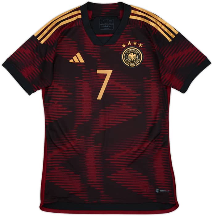 2022-23 Germany Away Shirt Havertz #7 - 9/10 - (S)