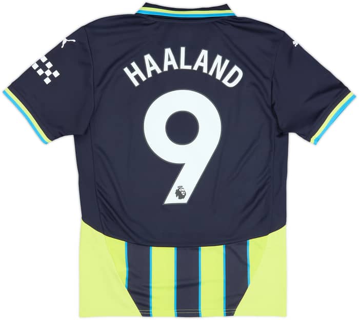 2024-25 Manchester City Away Shirt Haaland #9 - 10/10 - (S)