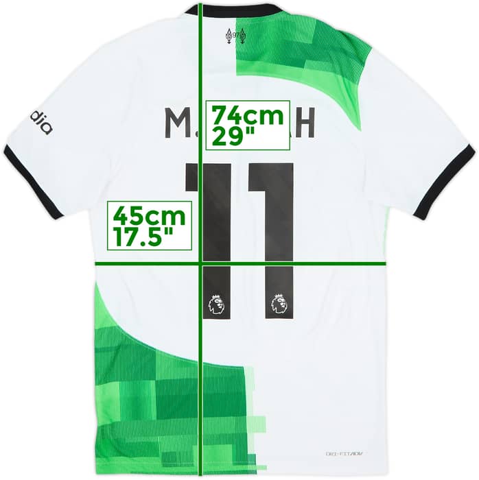 2023-24 Liverpool Authentic Away Shirt M.Salah #11 - 8/10 - (S)