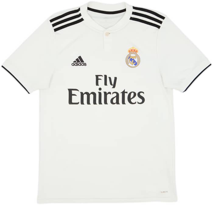 2018-19 Real Madrid Home Shirt Bale #11 - 6/10 - (S)
