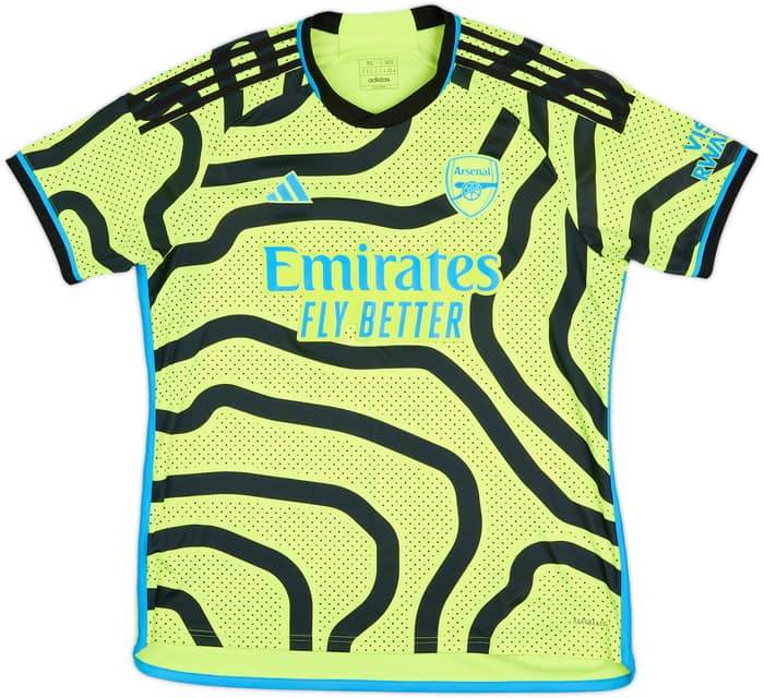 2023-24 Arsenal Away Shirt Saka #7 - 9/10 - (XL)