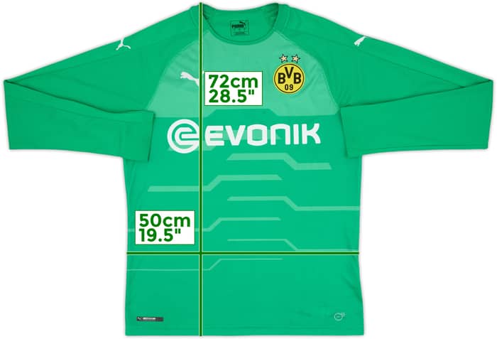 2018-19 Borussia Dortmund GK Shirt - 8/10 - (L)