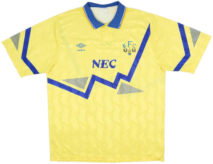 1990-92 Everton Away Shirt - 6/10 - (XL)
