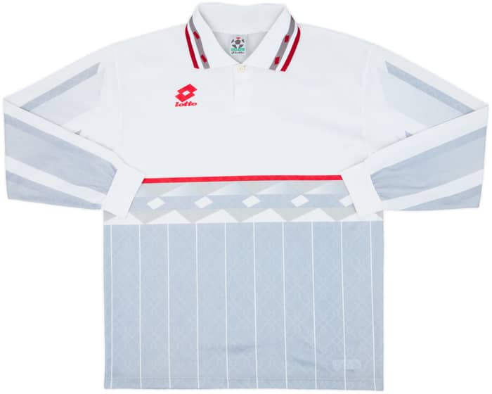 1990s Lotto Template L/S Shirt - 9/10 - (L)