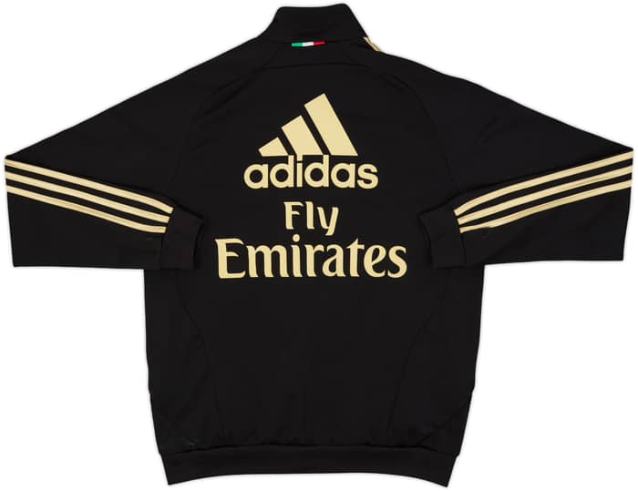 2010-11 AC Milan adidas Track Jacket - 8/10 - (M.Boys)