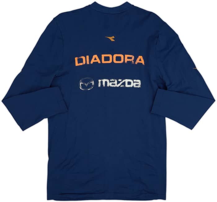2003-04 Roma Diadora Training L/S Shirt - 5/10 - (L/XL)