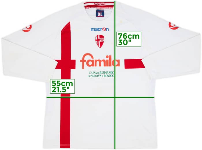2007-08 Padova Home L/S Shirt - 4/10 - (XL)