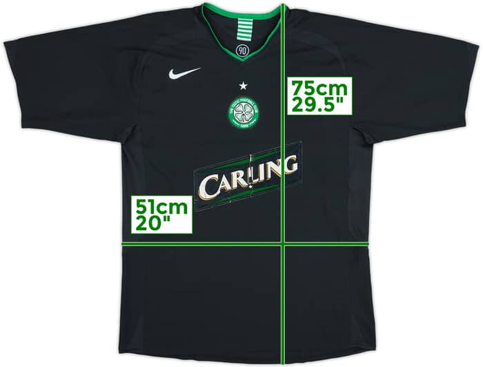 Camiseta de la tercera equipación del Celtic 2005-07 - 4/10 - (M)