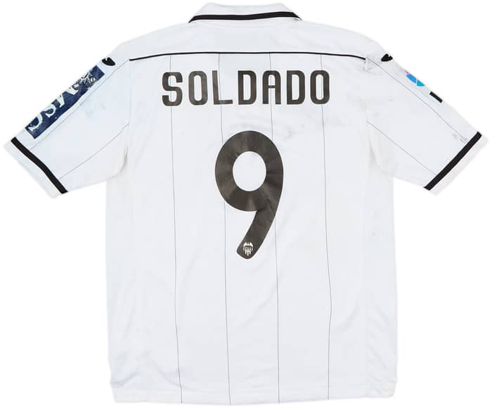 Camiseta de local del Valencia 2012-13 Soldado #9 - 3/10 - (S)