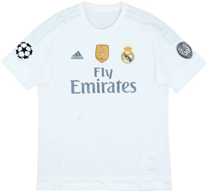 2015-16 Real Madrid Home Shirt Ronaldo #7 - 5/10 - (L)