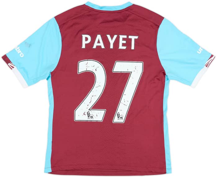 2016-17 West Ham Home Shirt Payet #27 - 5/10 - (S)