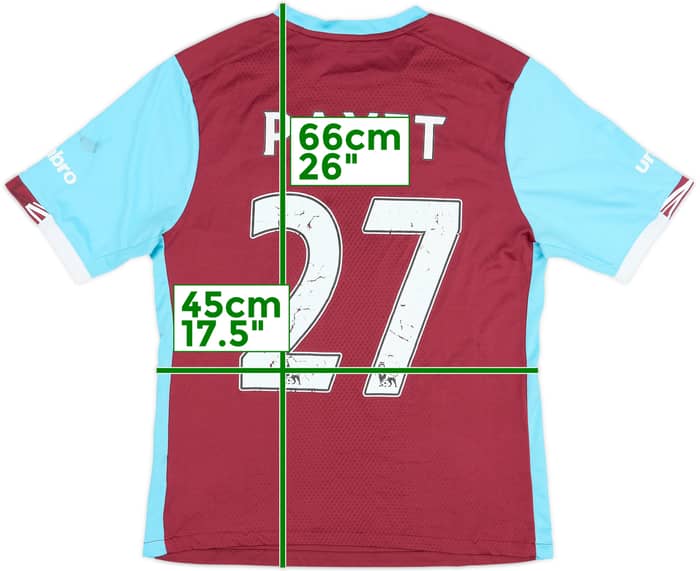 2016-17 West Ham Home Shirt Payet #27 - 5/10 - (S)