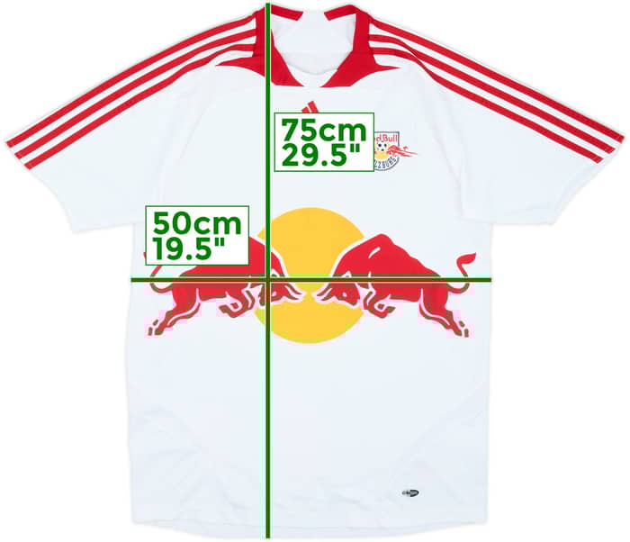 2007-08 Red Bull Salzburg Home Shirt #14 - 7/10 - (XL.Boys)