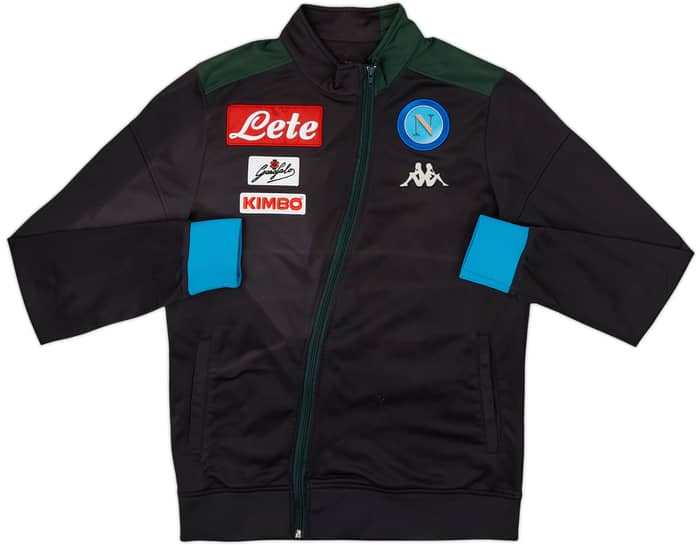 2018-19 Napoli Kappa Track Jacket - 7/10 - (XL.Boys)