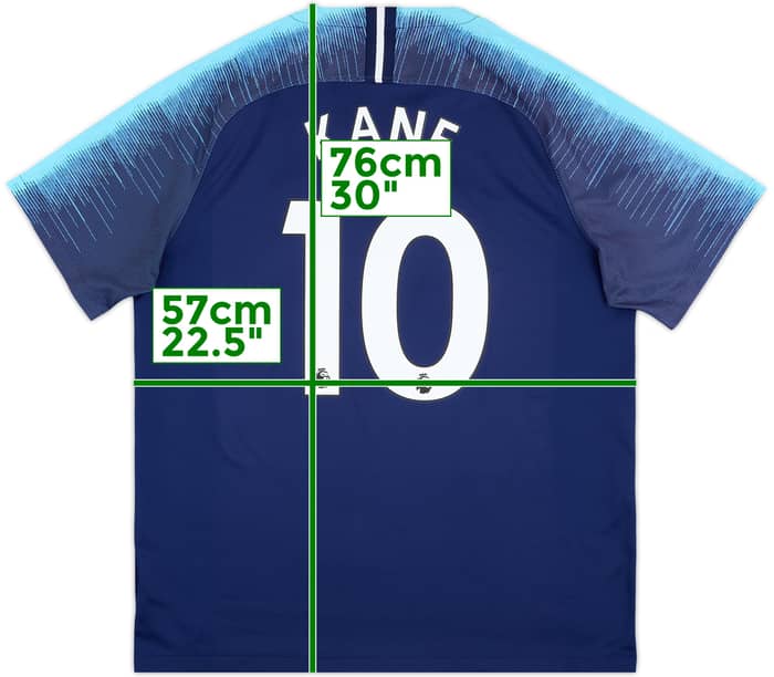 2018-19 Tottenham Away Shirt Kane #10 - 8/10 - (XL)