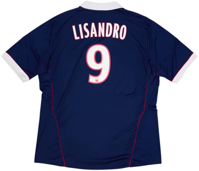 Camiseta de visitante del Lyon 2011-12 Lisandro #9 - 10/10 - (XXL)