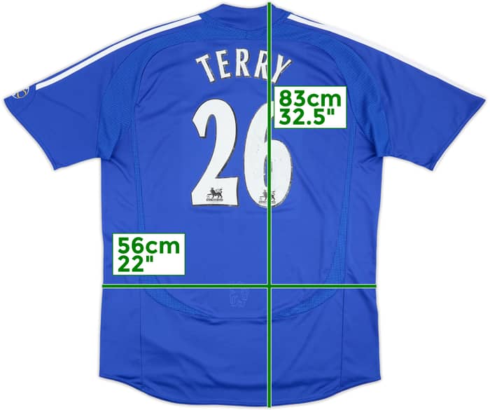 2006-08 Chelsea Camiseta de local Terry #26 - 6/10 - (L)