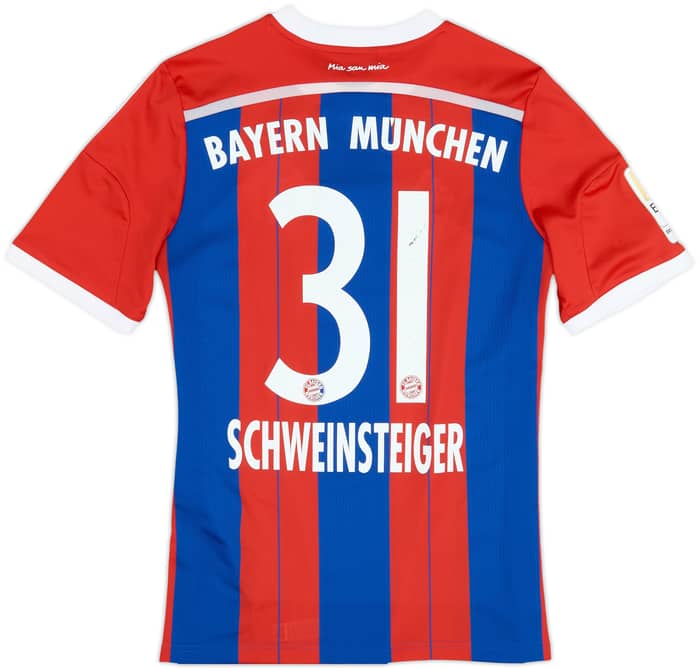 Camiseta de local del Bayern Munich 2014-15 Schweinsteiger #31 - 7/10 - (XL.Niños)