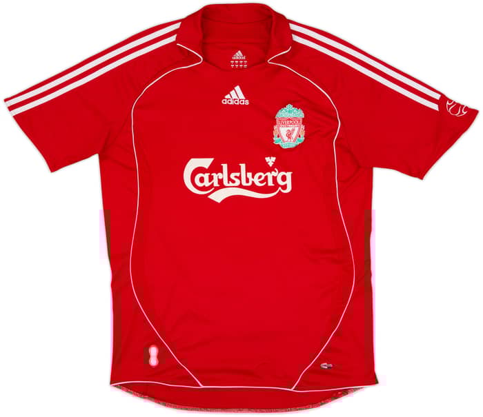 2006-08 Liverpool Home Shirt Alonso #14 - 6/10 - (M)