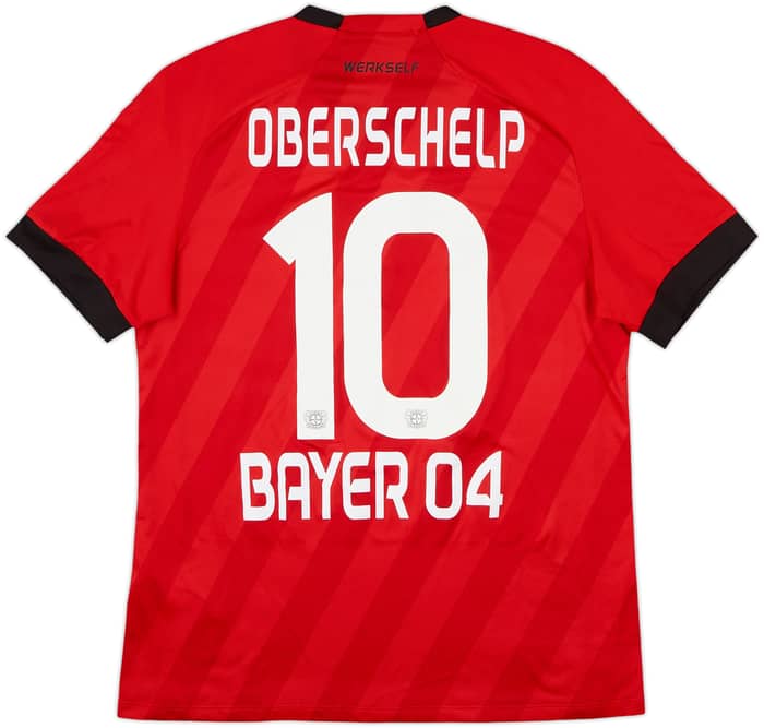 2019-20 Bayer Leverkusen Home Shirt Oberschelp #10 - 8/10 - (M)