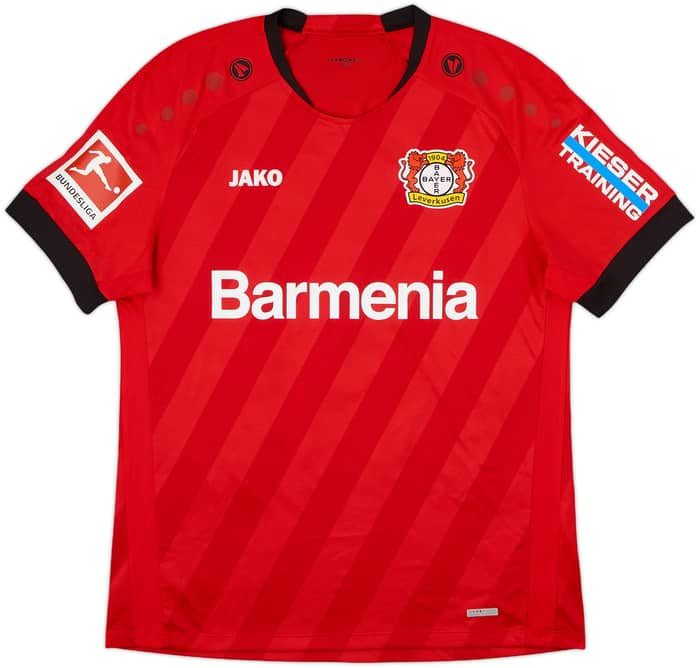 2019-20 Bayer Leverkusen Home Shirt Oberschelp #10 - 8/10 - (M)