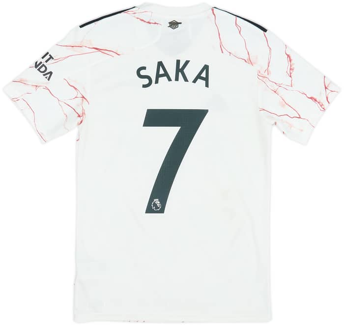 2020-21 Arsenal Camiseta de Visitante Saka #7 - 6/10 - (XS)