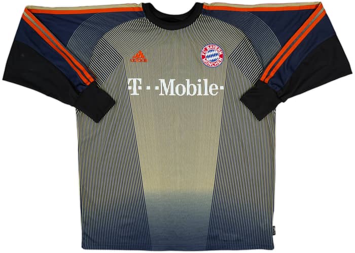 2003-04 Bayern Múnich Camiseta de Arquero Kahn #1 - 6/10 - (L)