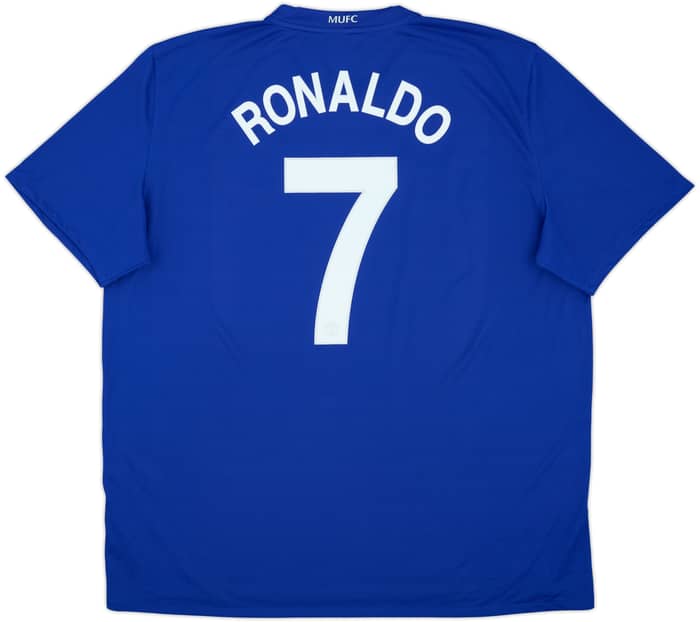 2008-09 Manchester United Third Shirt Ronaldo #7 - 10/10 - (3XL)