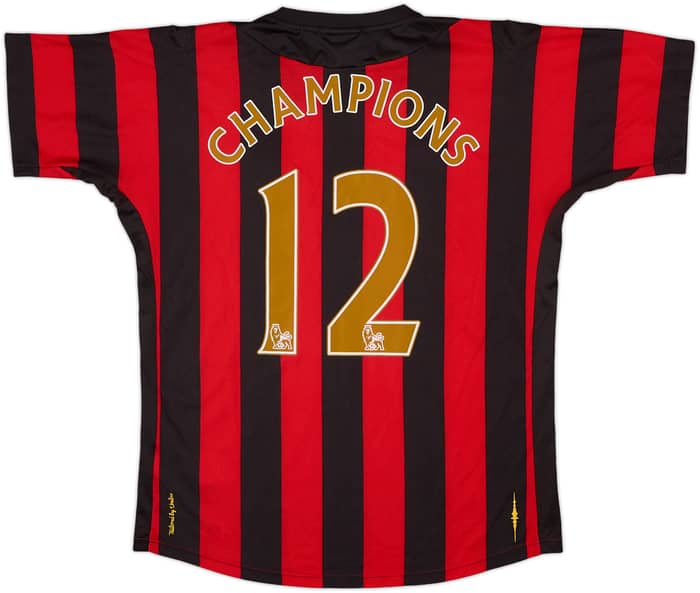 2011-12 Manchester City Away Shirt Champions #12 - 7/10 - (M)