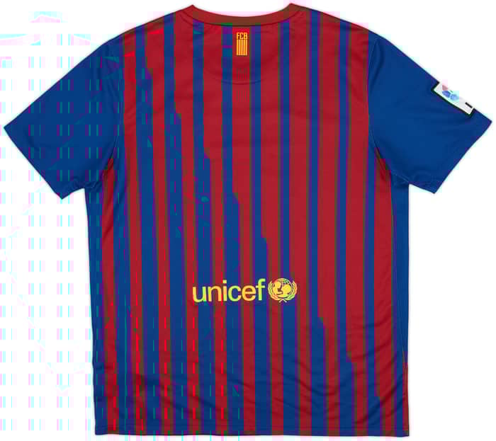 2011-12 Barcelona Home Shirt - 9/10 - (XL.Boys)