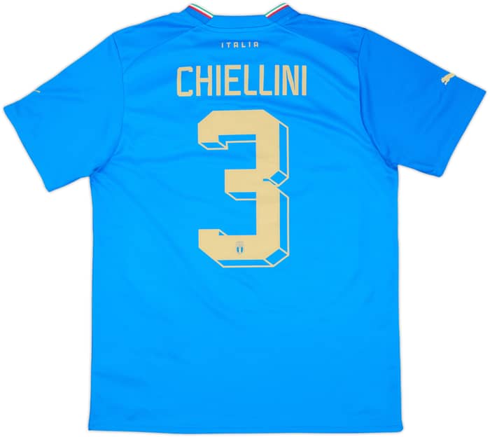 2022-23 Italy Home Shirt Chiellini #3 (M)