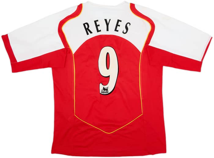 2004-05 Arsenal Home Shirt Reyes #9 - 6/10 - (M)
