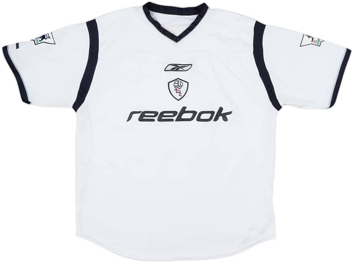 2001-03 Bolton Home Shirt Okocha #10 - 8/10 - (L)
