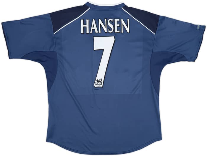 2001-03 Bolton Away Shirt Hansen #7 - 7/10 - (XL)