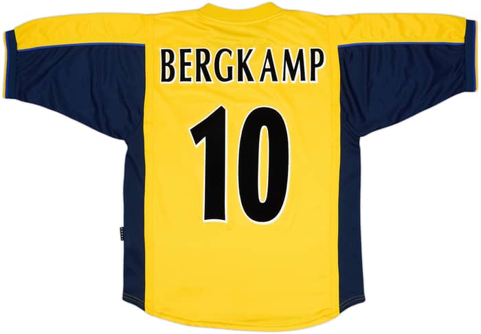 1999-01 Arsenal Away Shirt Bergkamp #10 - 8/10 - (S)