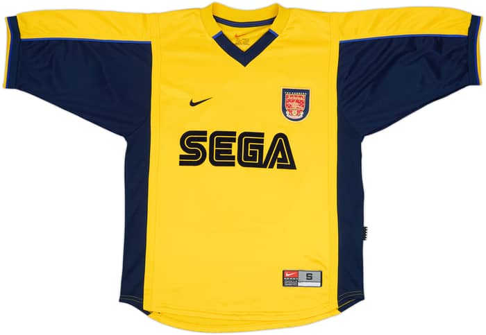 1999-01 Arsenal Away Shirt Bergkamp #10 - 8/10 - (S)