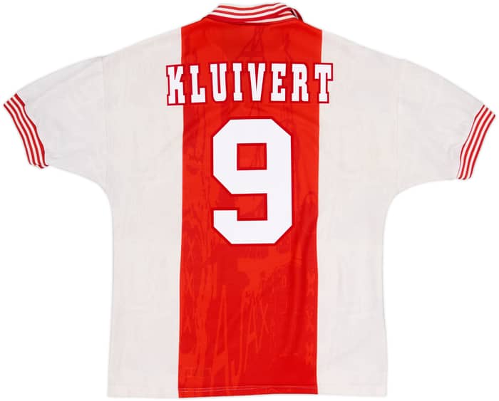 1996-97 Ajax Camiseta Local Kluivert #9 - 8/10 - (M)
