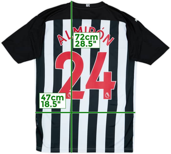 2020-21 Newcastle Home Shirt Almiron #24 - 6/10 - (M)