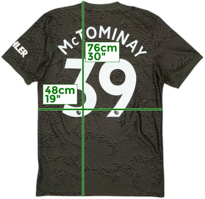 2020-21 Manchester United Away Shirt McTominay #39 - 8/10 - (M)