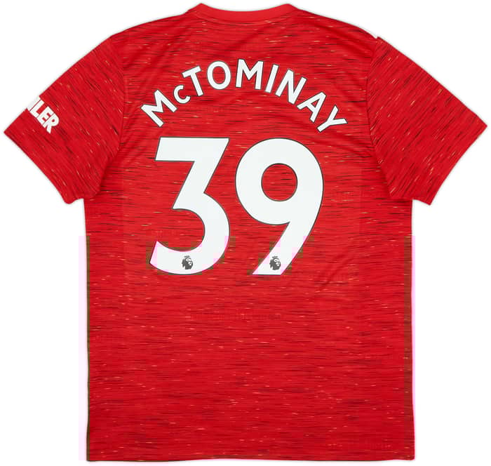 2020-21 Manchester United Home Shirt McTominay #39 - 8/10 - (L)