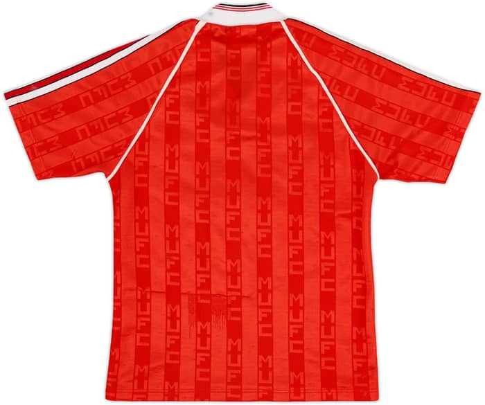 1988-90 Manchester United Camiseta Local - 7/10 - (L.Boys)