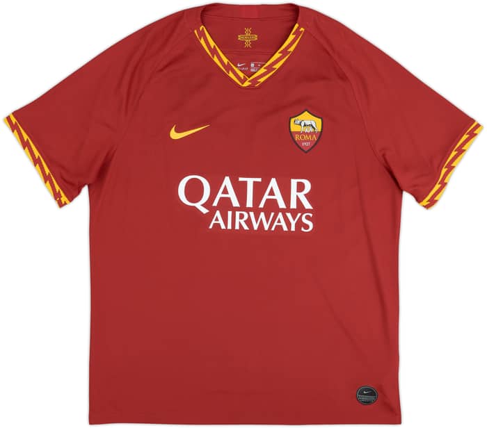 2019-20 Roma Home Shirt Totti #10 - 10/10 - (XL)